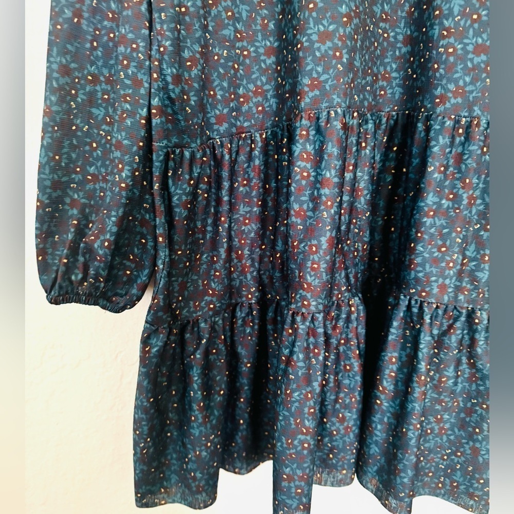 Zara long sleeve ruffle mini dress - Picture 8 of 11
